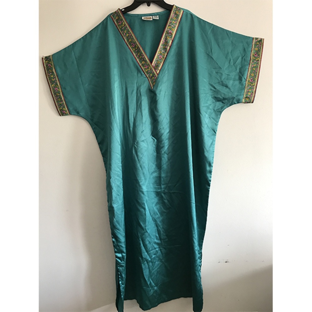 Collections Abaya Dubai Mumu Embroider Dress 1 Sz
